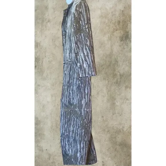 Walls USA Camo Unlined Coveralls Men’s L Altered Cropped Utility Workwear - Picture 5 of 16